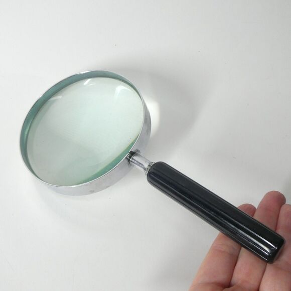 ATCO Reading Glass Magnifier Vintage Magnifying Glass w/Box - Picture 8 of 8